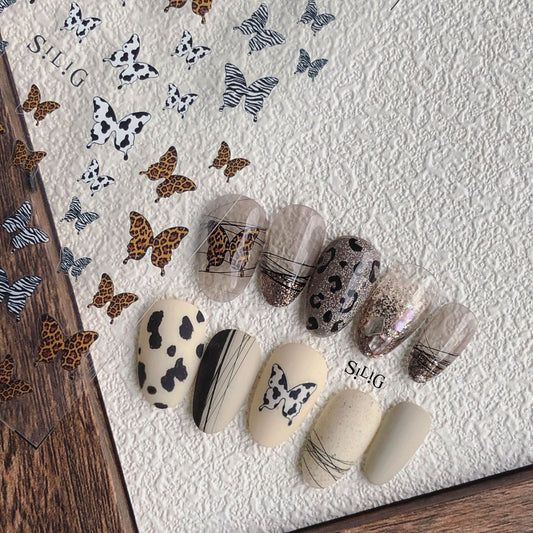 Nail Sticker- Animal Butterfly