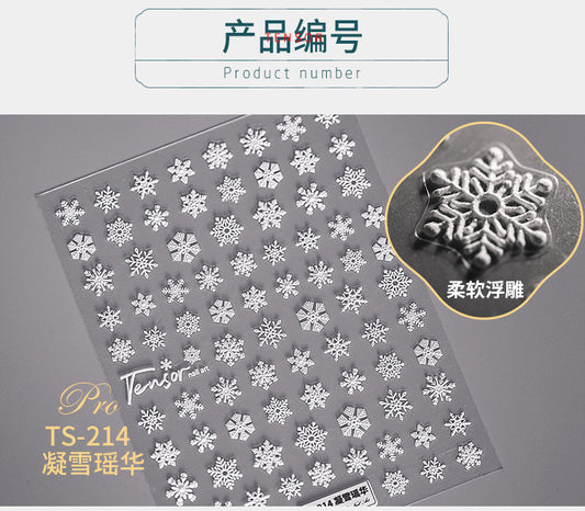 Nail Sticker- Christmas Snowflake