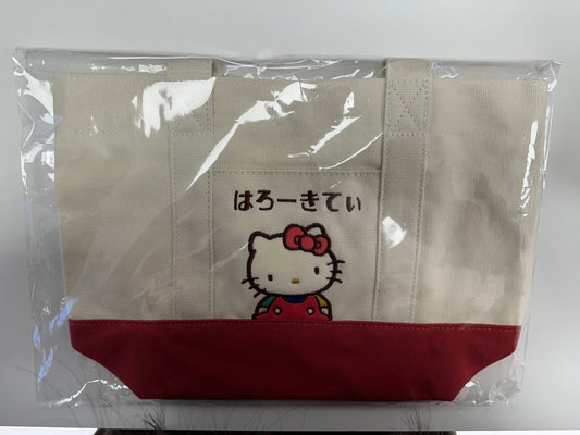 日本Sanrio拼色帆布手拎袋（两款可选）