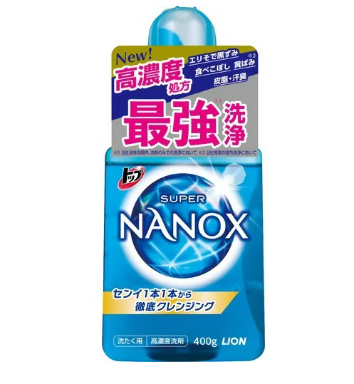 日本LION狮王高浓度配方除臭洁净洗衣液 （400g）.