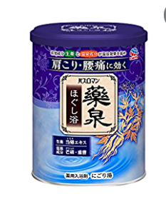 日本原装EARTH制药药泉药用入浴盐-当归味.