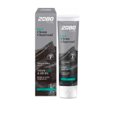 韩国2080黑炭美白牙膏.