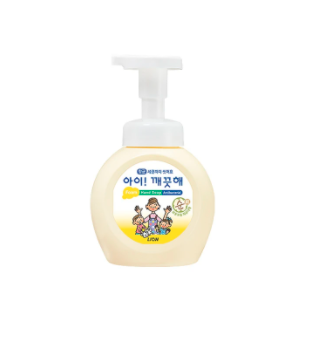 Korea LION Lion King Foam Sterilization Children's Hand Sanitizer-Pure Milk Flavor
