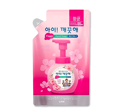 韩国LION泡沫杀菌儿童洗手液-Refill-樱花味
