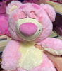 Tokyo Disney DISNEP Sleeping Pendant/Doll Series - Pink Strawberry Bear