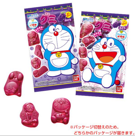 Japan BANDAI Doraemon Grape Flavored Doraemon Gummy Candy