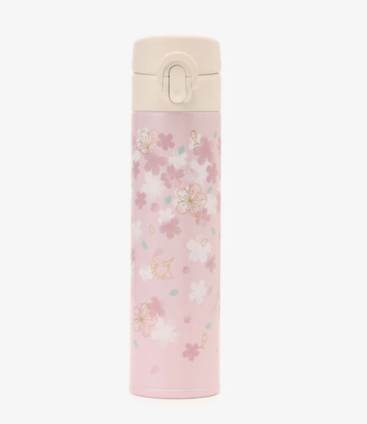 Japan THERMOS &amp; AFTERNOON TEA joint cherry blossom thermos bottle