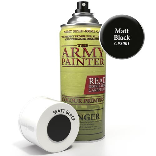 Army Painter Base Primer - Matt Black