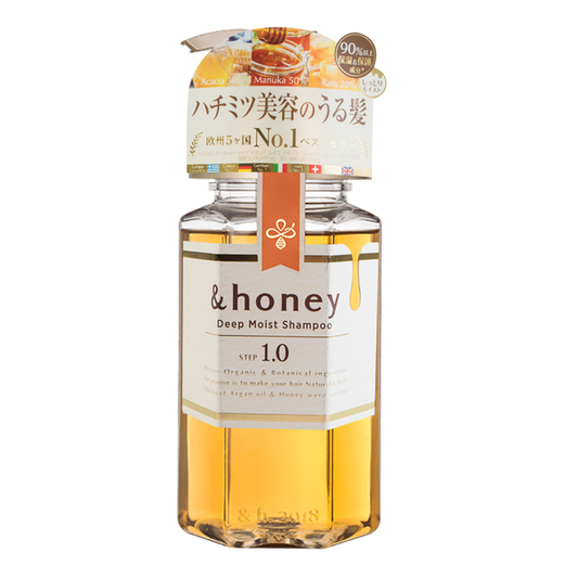 日本&Honey蜂蜜保湿洗发水Step 1.0