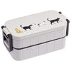 Japan SKATER two-layer antibacterial lunch box