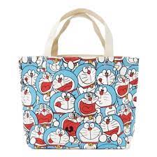 Japanese Doraemon Small Canvas Tote Bag - Three Options