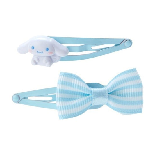 SANRIO Sanrio cute cartoon hair clips 2 pack- Various options