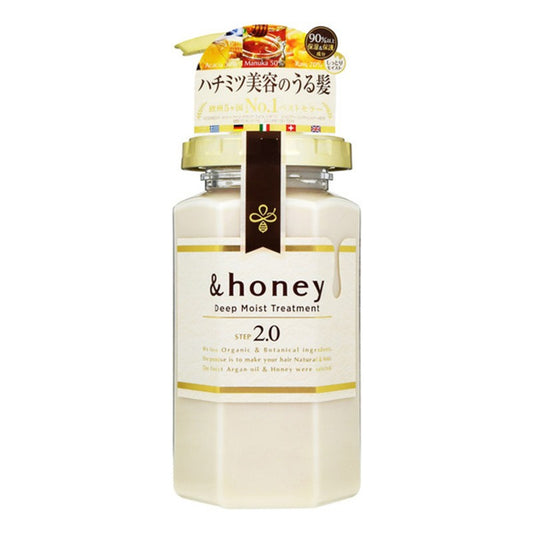 日本&honey蜂蜜保湿护发素step 2.0