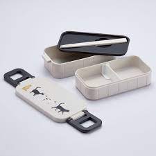 Japan SKATER two-layer antibacterial lunch box