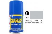 Mr Color Spray - S11 Light Gull Gray (Semi-Gloss/Aircraft)
