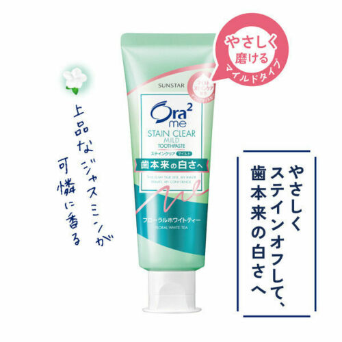 日本SUNSTAR ORA2 白茶薄荷牙膏