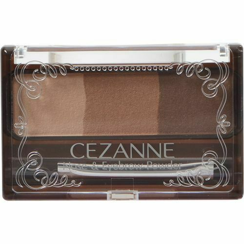 Japan CEZANNE three-dimensional three-color nose &amp; eyebrow powder-various options