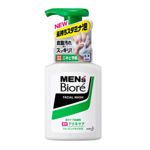 Japan KAO Kao Biore Men's Acne Foam Cleanser