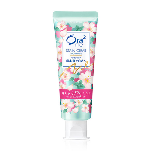 Japan SUNSTAR OR2 Limited Edition Cherry Blossom Flavored Mint Toothpaste 