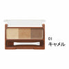 Japan CEZANNE three-dimensional three-color nose & eyebrow powder-various options