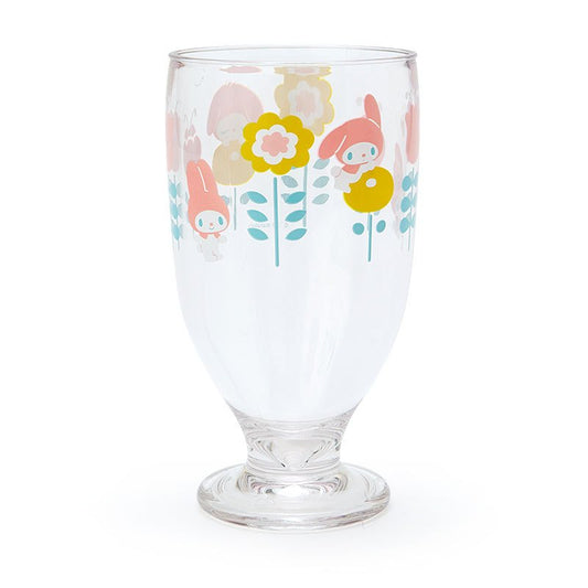 Sanrio Sanrio retro transparent water cup with feet - many options