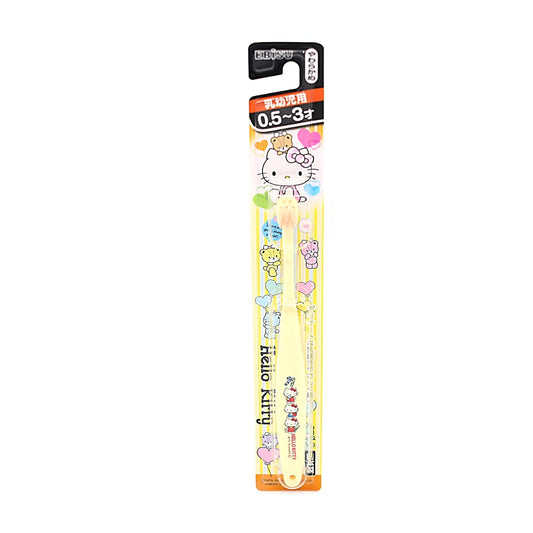 日本EBISU Hello Kitty 牙刷 -(0.5-3岁) （颜色随机）